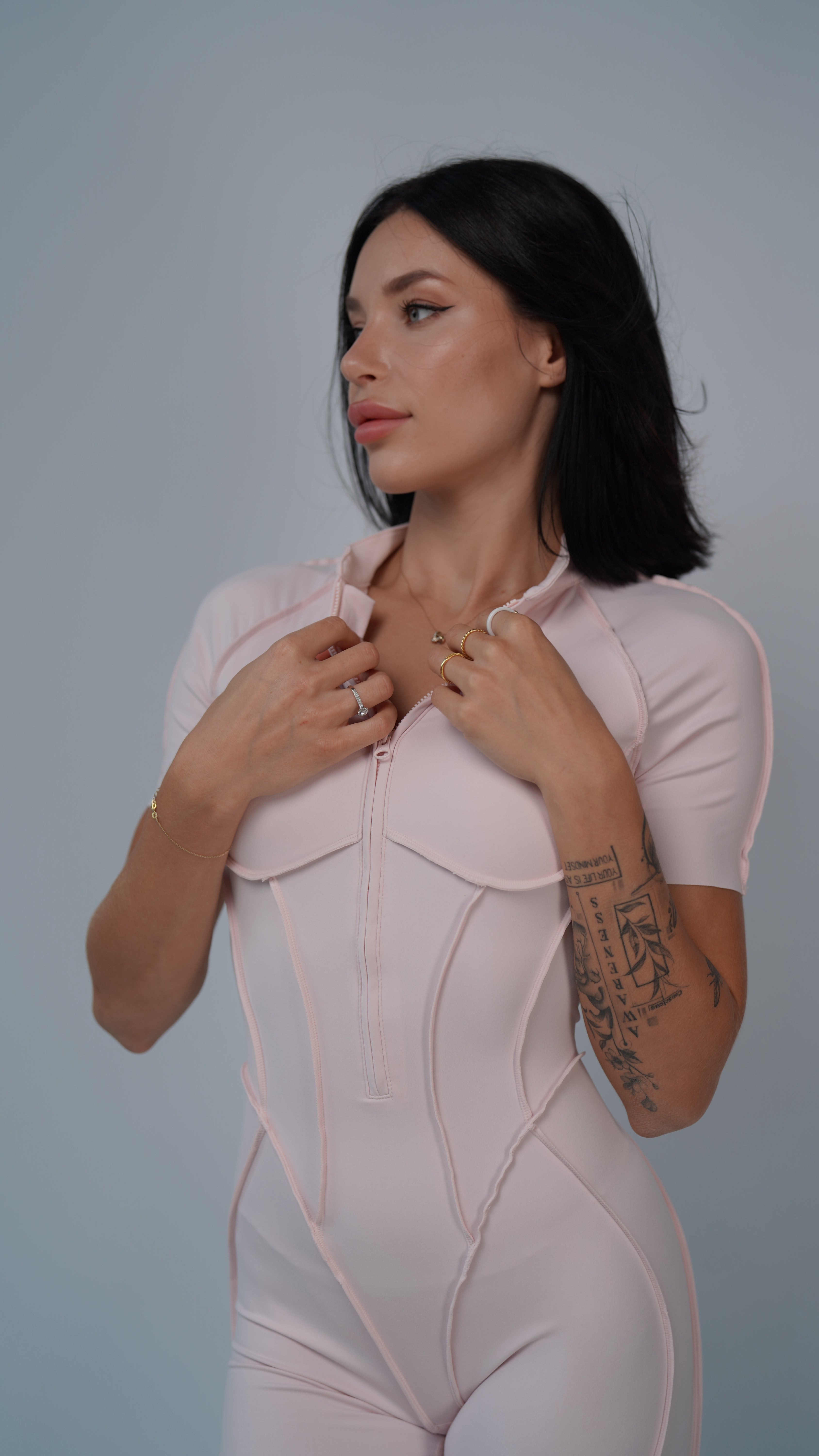 Contour Zip Romper