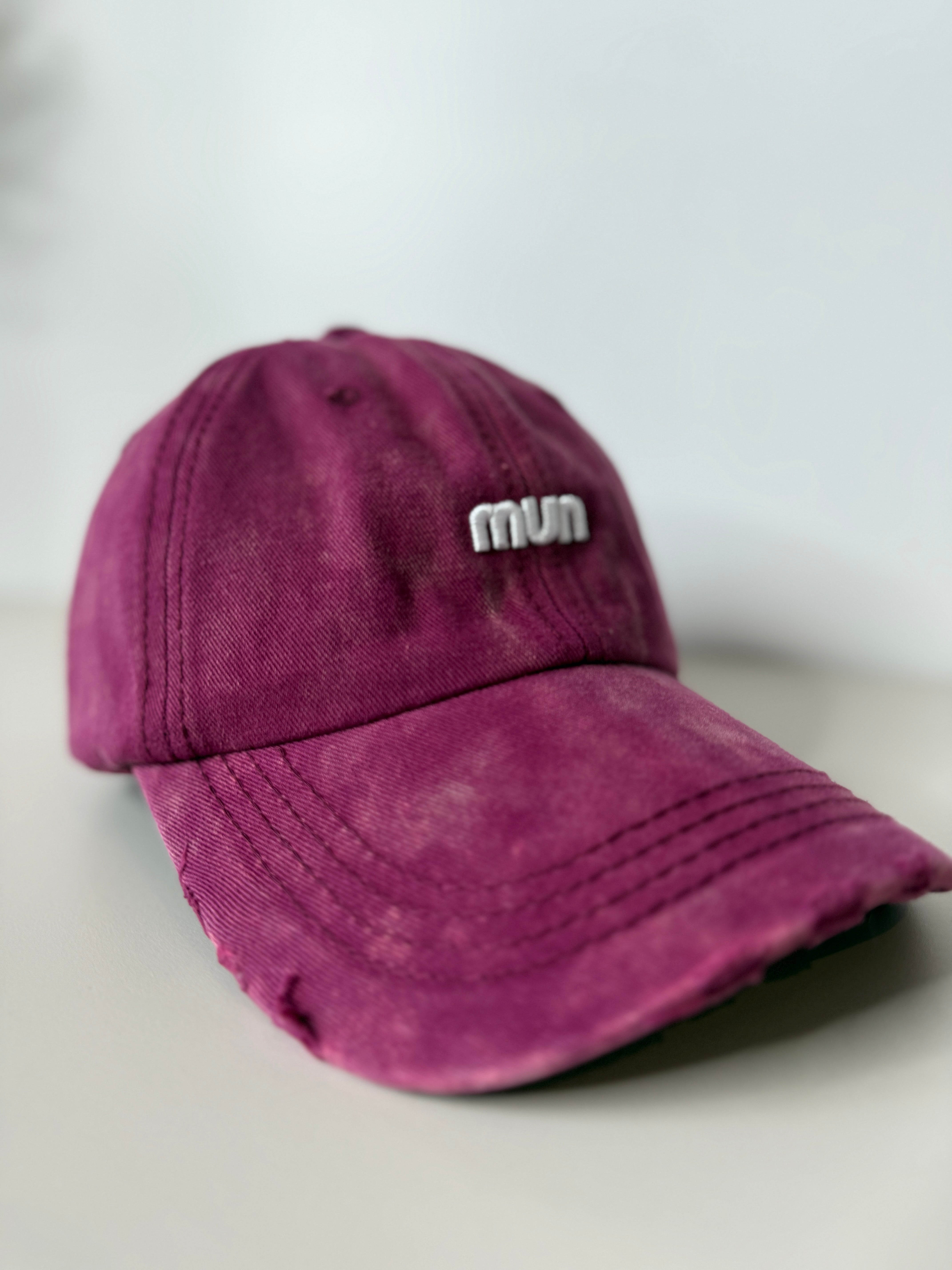 Denim Mun Cap