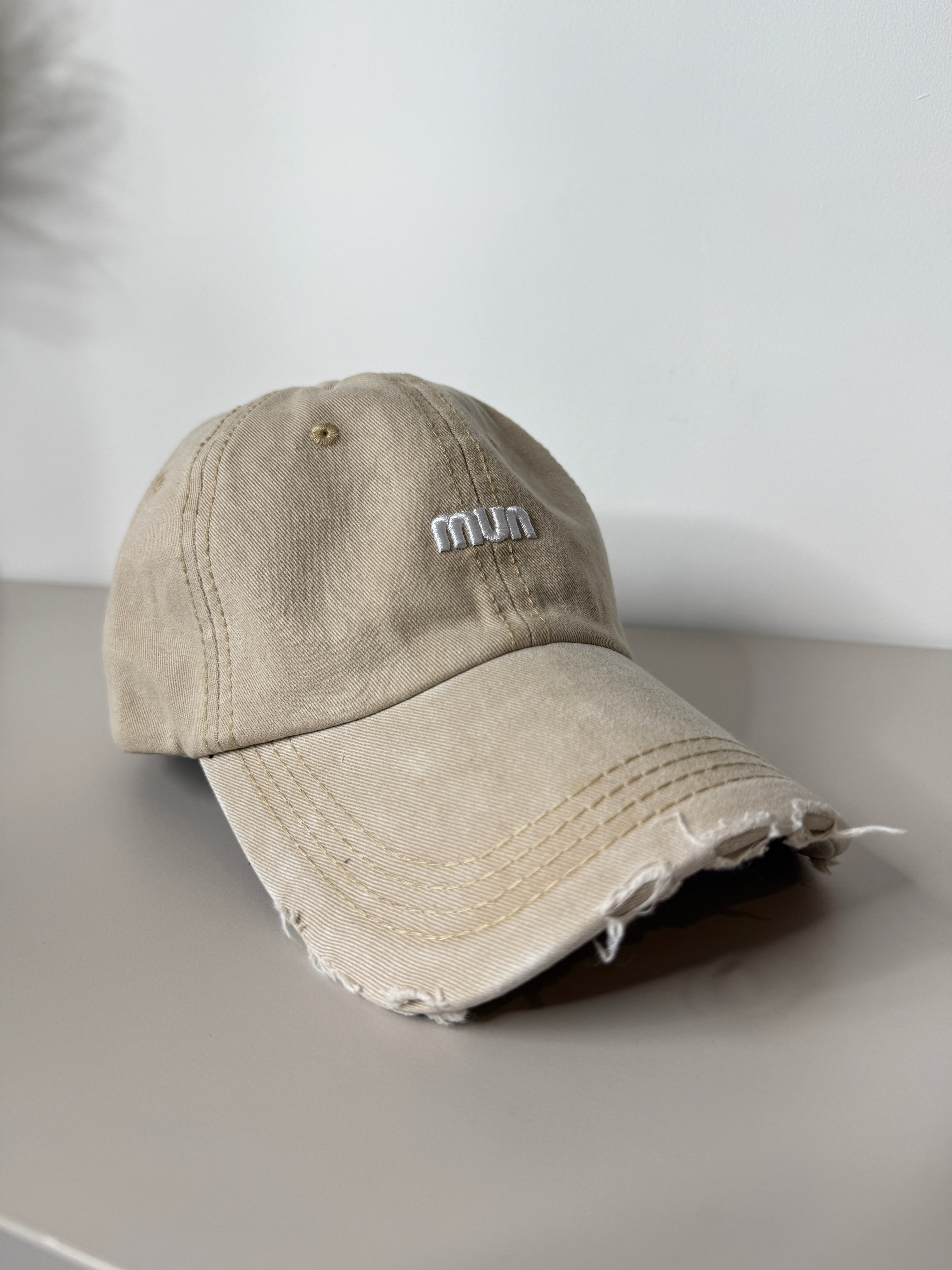 Denim Mun Cap