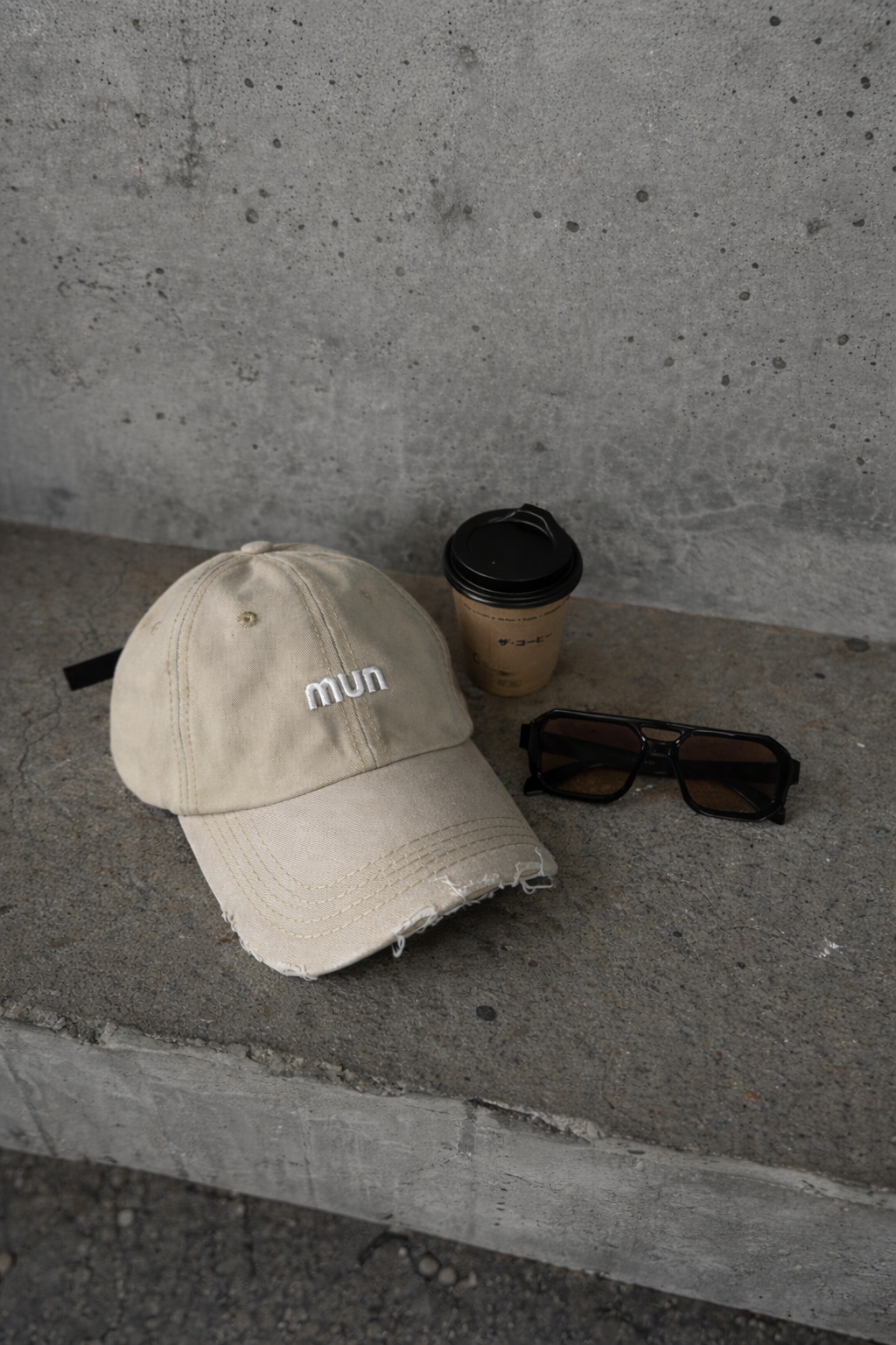 Denim Mun Cap