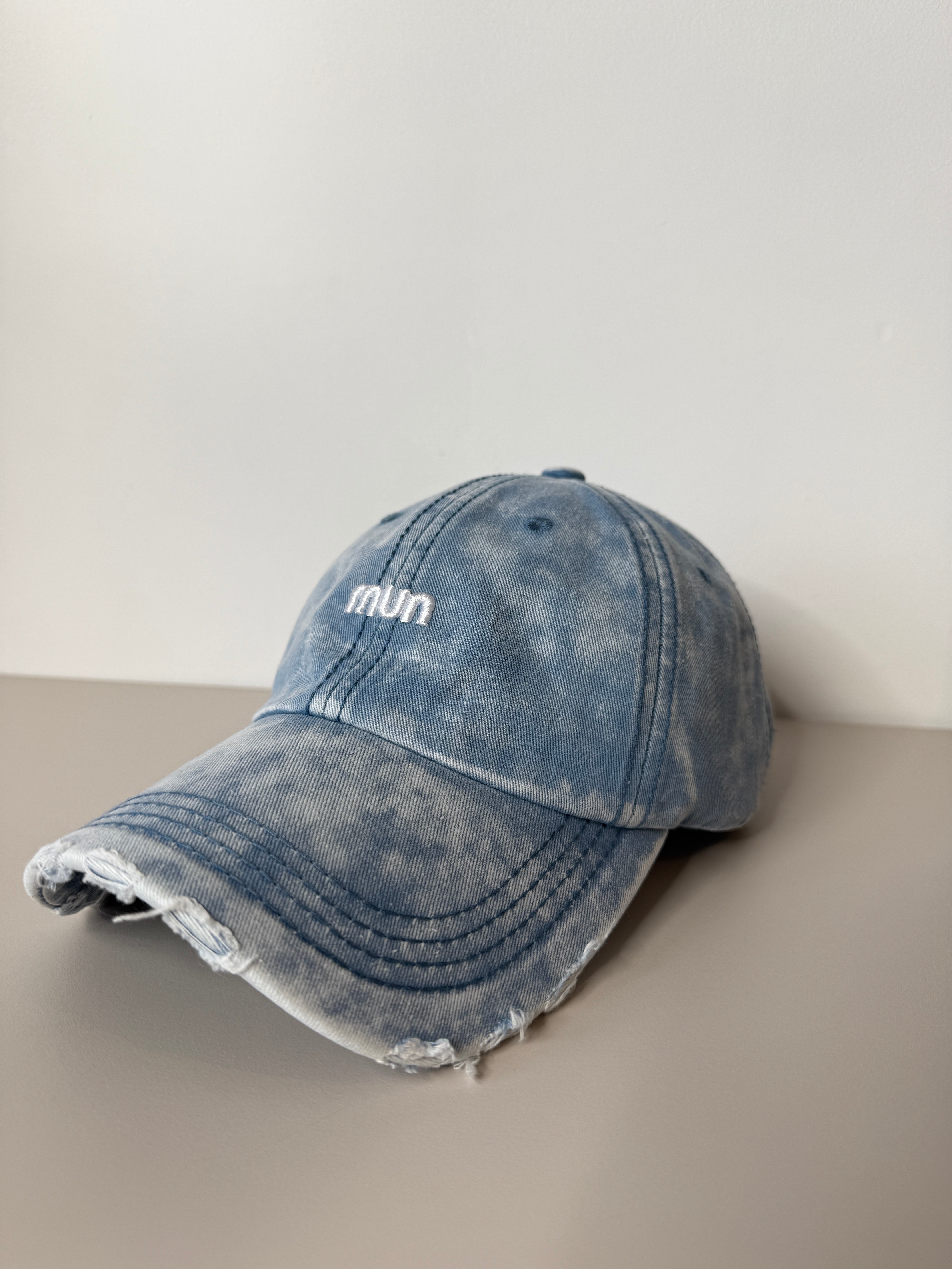 Denim Mun Cap