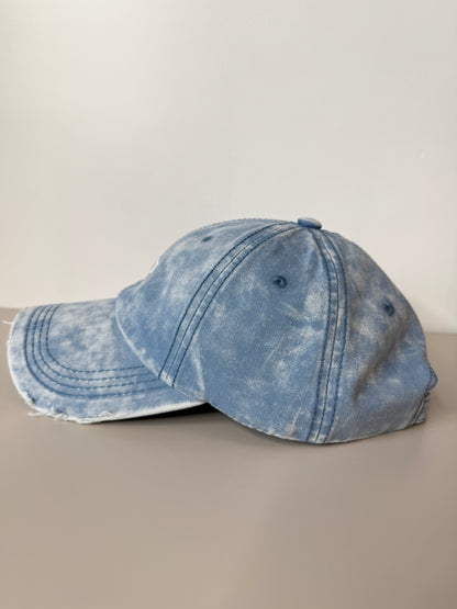 Denim Mun Cap
