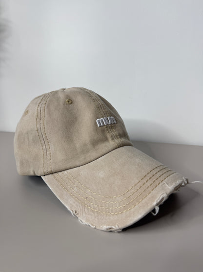 Denim Mun Cap