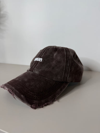 Denim Mun Cap